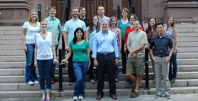 Strobel Lab Group Photo August 2014